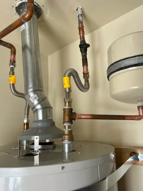 Water heater installation and plumbing repair in Deer Run South